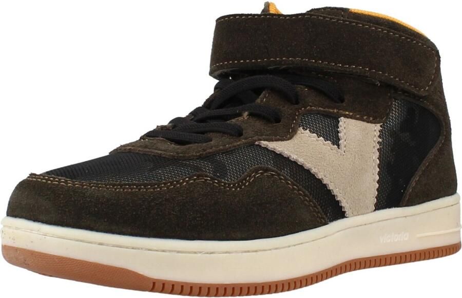Victoria Time: hoge sneakers van leer voor kinderen - Foto 5
