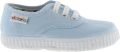 Victoria Lage Sneakers SPORTS 106613 ENGELS CANVAS - Blauw