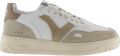 Victoria Lage Sneakers Seul Efecto Piel Serraje - Beige