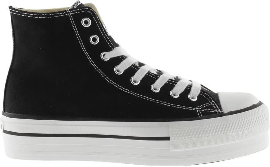 Victoria Hoge Sneakers 061101 Tribu Doble Botín Lona de Mujeres - Foto 2