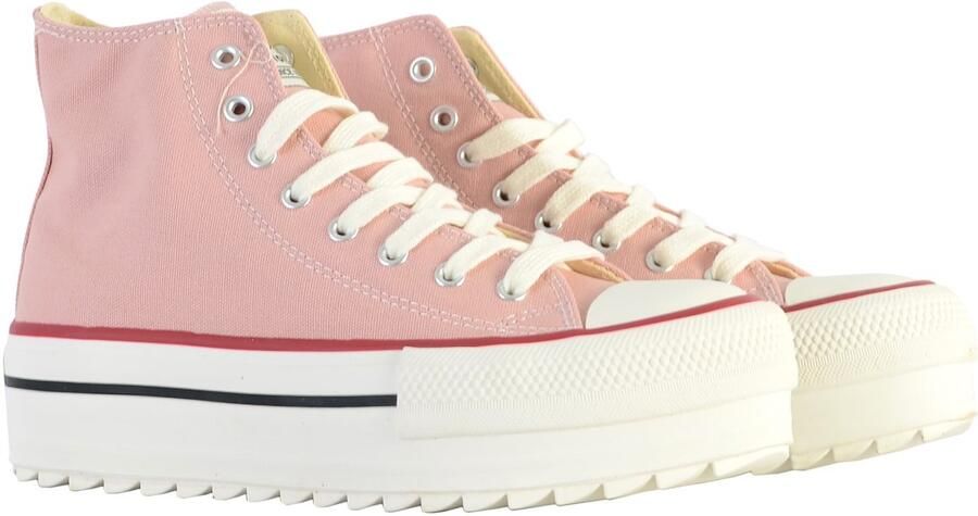 Victoria Dames sportschoenen double toile Tribu Roze Dames