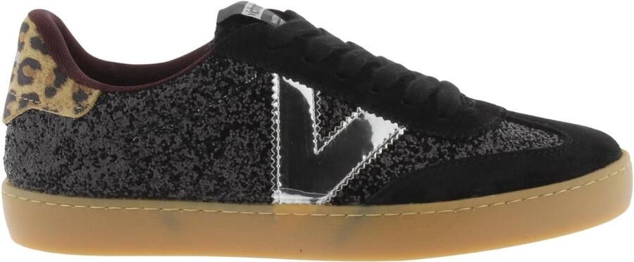 Victoria Vrouwelijke sneakers met glitter en dierenprint Berlín Ciclista