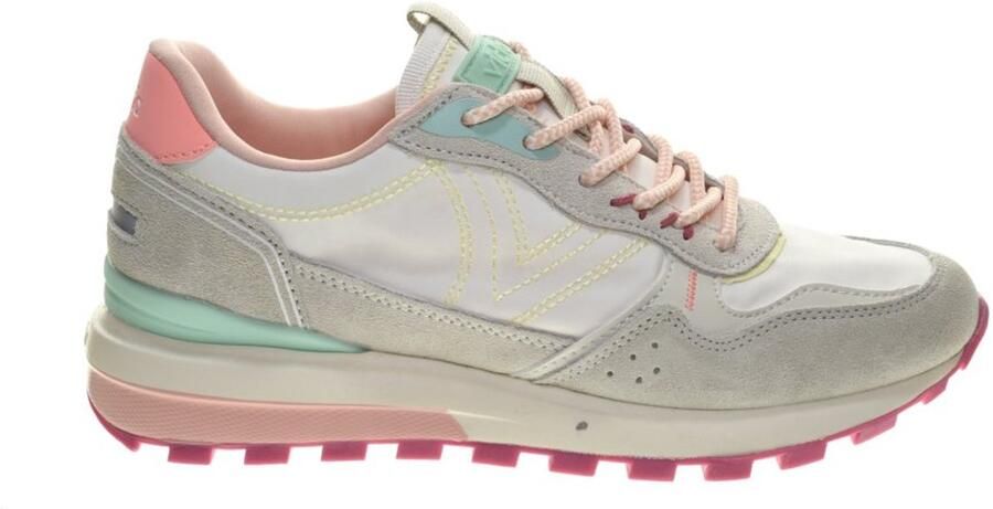 Victoria Witte Fashion Damessneaker Runner Wit