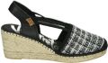 Vidorreta CLAVEL~~~~~~~~~~~~~~~~~~~~~~~~ Sandalen met hak Dames Sandalen Zwart - Zwart
