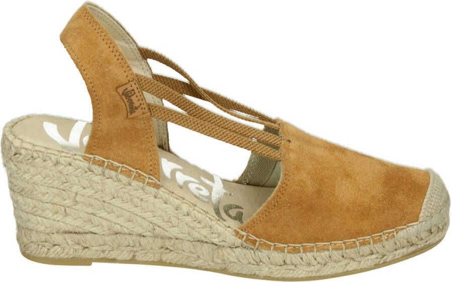 Vidorreta CLAVEL~~~~~~~~~~~~~~~~~~~~~~~~ Sandalen met hakDames Sandalen Cognac
