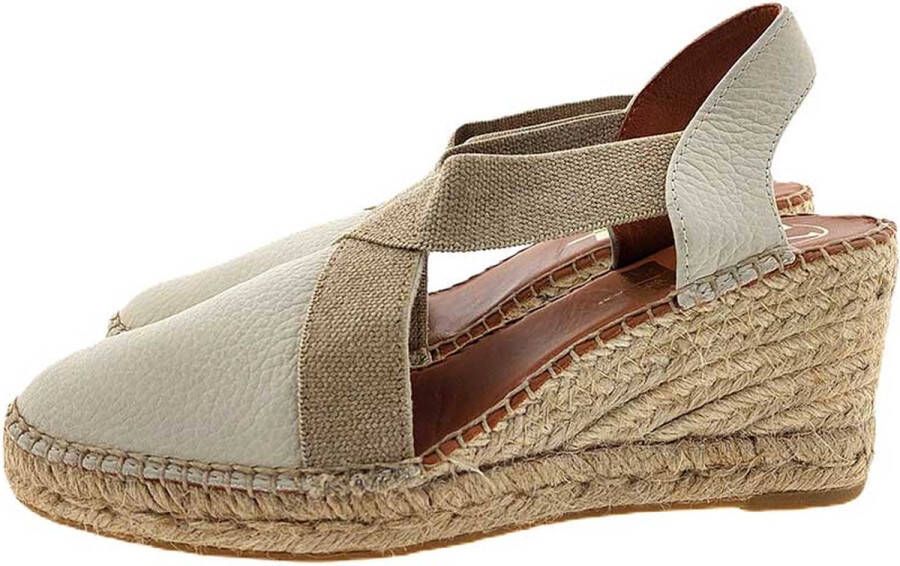 VIGUERA 1382 slingback espadrilles lichtbeige room