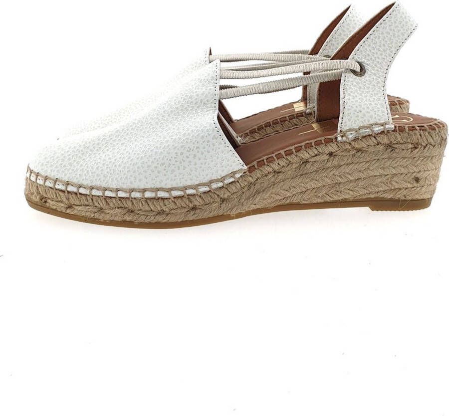 VIGUERA 1825 slingback espadrilles wit