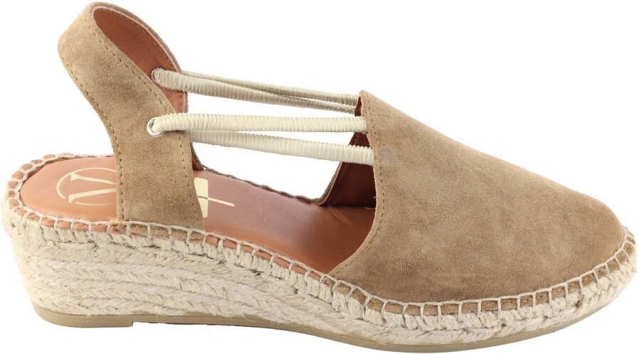 VIGUERA 1825 espadrilles middelbruin