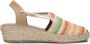 Viguera Kleurrijke Raffia Espadrilles Sandalen Multicolor Dames - Thumbnail 1
