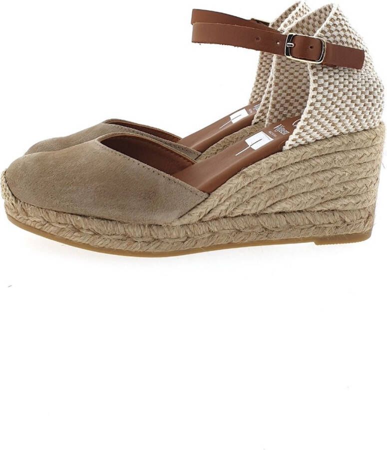 VIGUERA 2012 espadrilles lever taupe