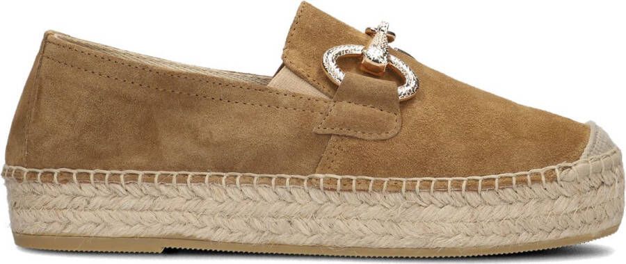 Viguera Cognac Espadrilles voor Moderne Vrouw Brown Dames