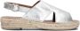 VIGUERA Espadrilles Dames 2171 Met Maat: 36 Materiaal: Leer Kleur: Zilver - Thumbnail 1