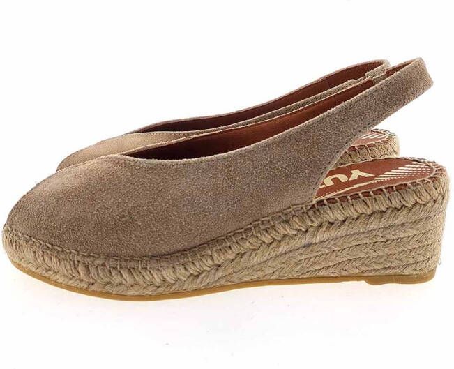 VIGUERA 2200 slingback espadrilles beige