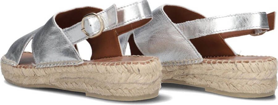 VIGUERA Espadrilles Female Instappers Damesschoenen 2171 met Zilver