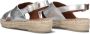 VIGUERA Espadrilles Dames 2171 Met Maat: 36 Materiaal: Leer Kleur: Zilver - Thumbnail 3