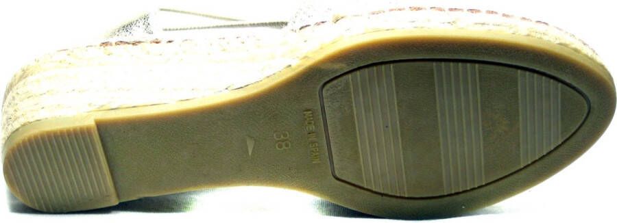 Viguera Dames espadrilles goud