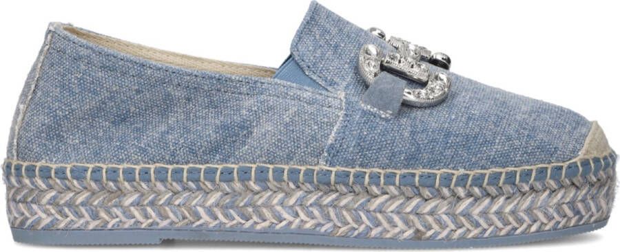 VIGUERA Espadrilles Dames 2114 Maat: 40 Materiaal: Denim Kleur: Blauw