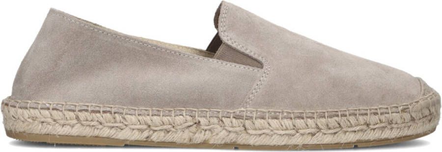 VIGUERA Espadrilles Male Instappers Herenschoenen Suède 1356 Beige