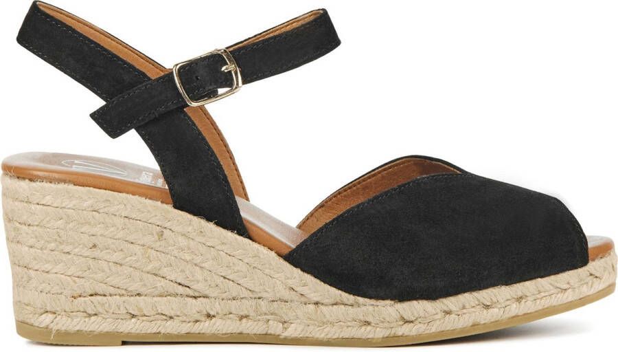 VIGUERA Vitelo Black 2008 Dames Espadrilles Zwart