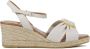 VIGUERA Espadrilles Female Instappers Damesschoenen Leer 2043 Gebroken wit - Thumbnail 1