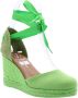 Viguera Peep Toe Peep Heel Green Dames - Thumbnail 1