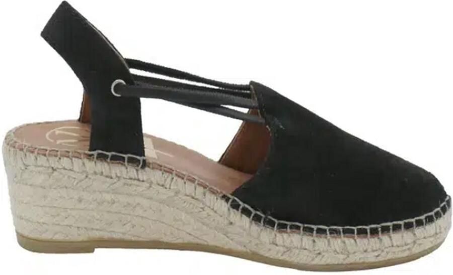 VIGUERA Vitelo Black 1825 Dames Espadrilles Zwart - Foto 5