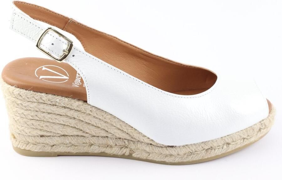 VIGUERA 2067 Sandalen wit lak