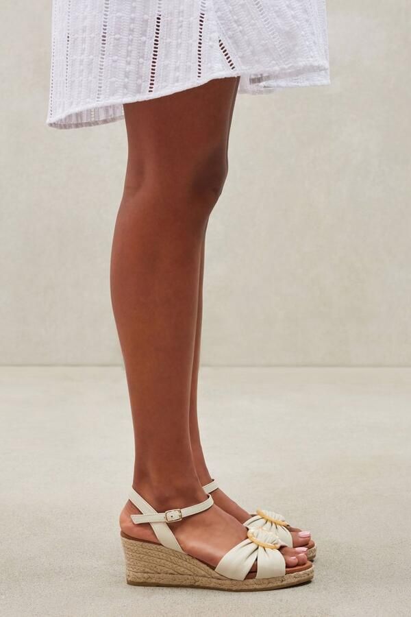 VIGUERA Espadrilles Female Instappers Damesschoenen Leer 2043 Gebroken wit - Foto 5