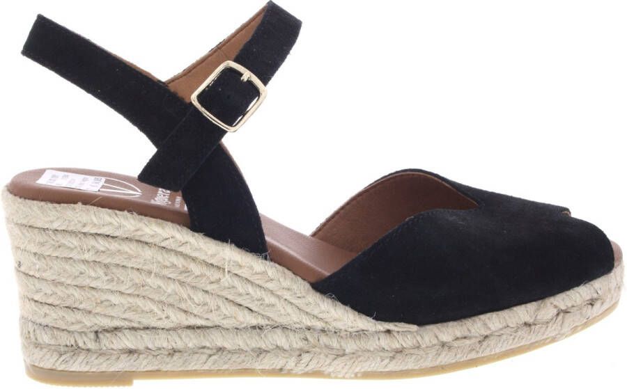 VIGUERA Vitelo Black 2008 Dames Espadrilles Zwart