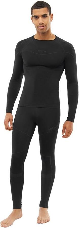 Viking Gary Bamboo Basislaag Set Zwart 3XL Man