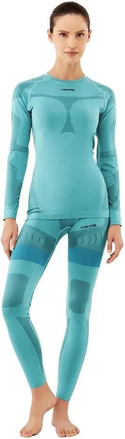 Viking Volcanica Basislaag Set Blauw S Vrouw