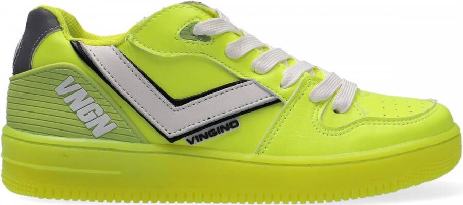 Vingino Alessio Low Lage sneakers Kids Geel - Foto 2