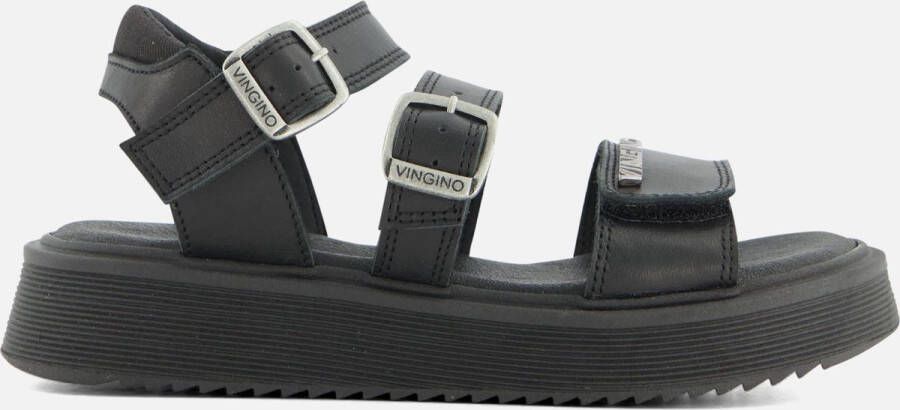 Vingino Ana Sandalen zwart Leer Heren
