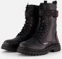 Vingino Evi XHI leren veterboots zwart - Thumbnail 2