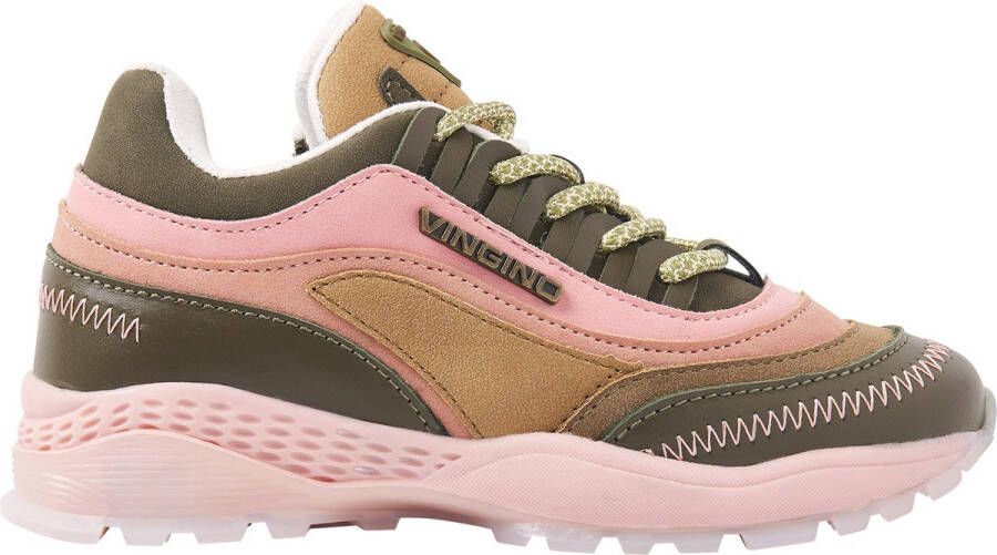 Vingino Fenna Lage sneakers Leren Sneaker Roze - Foto 3