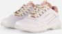 VINGINO Fenna II leren sneakers wit roze Meisjes Leer Meerkleurig 30 - Thumbnail 2