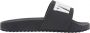 VINGINO Xario slippers zwart Jongens Rubber Logo 30 - Thumbnail 2