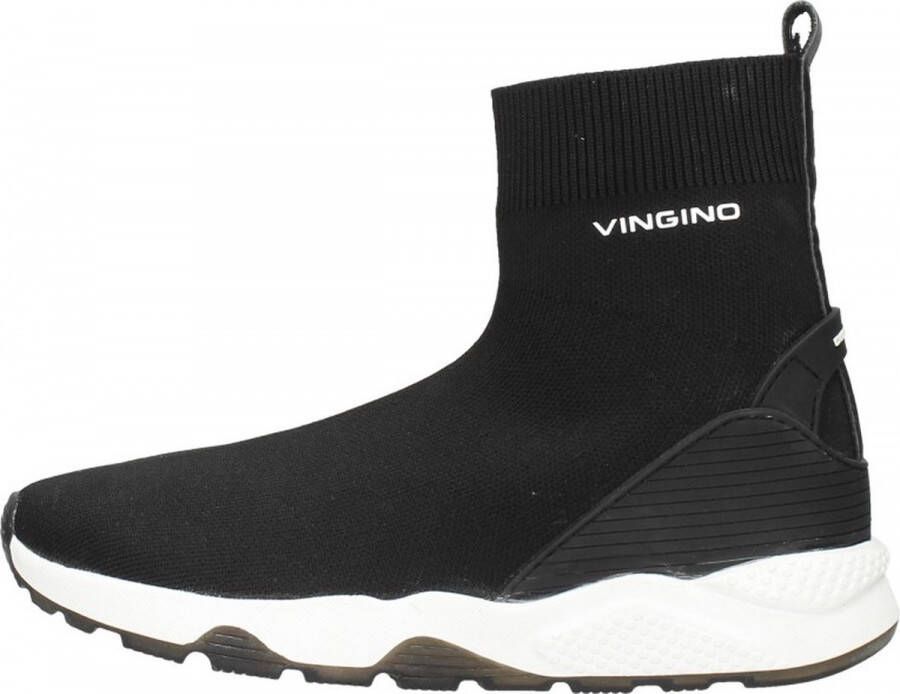 VINGINO Gino sock sneakers zwart Jongens Textiel 31 - Foto 4