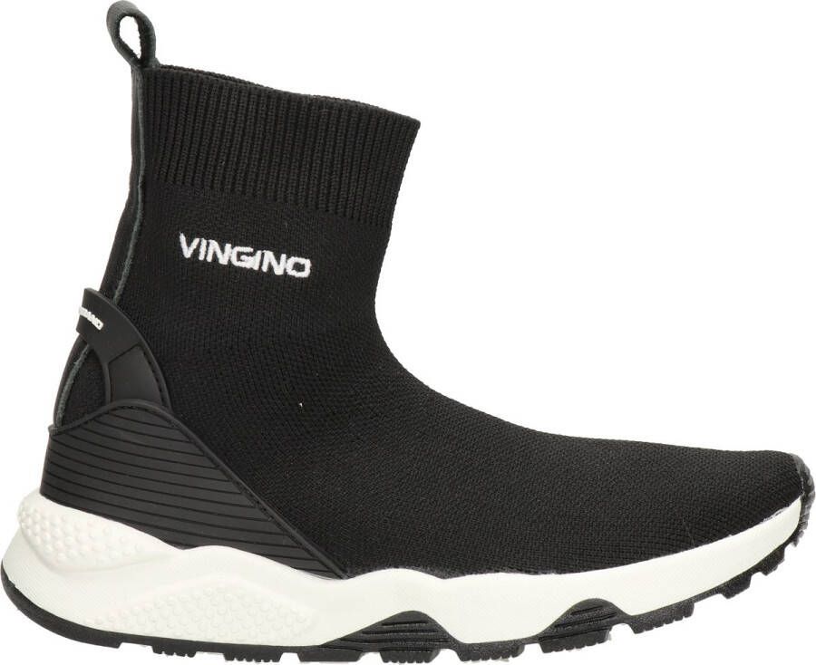 VINGINO Gino sock sneakers zwart Jongens Textiel 31 - Foto 2