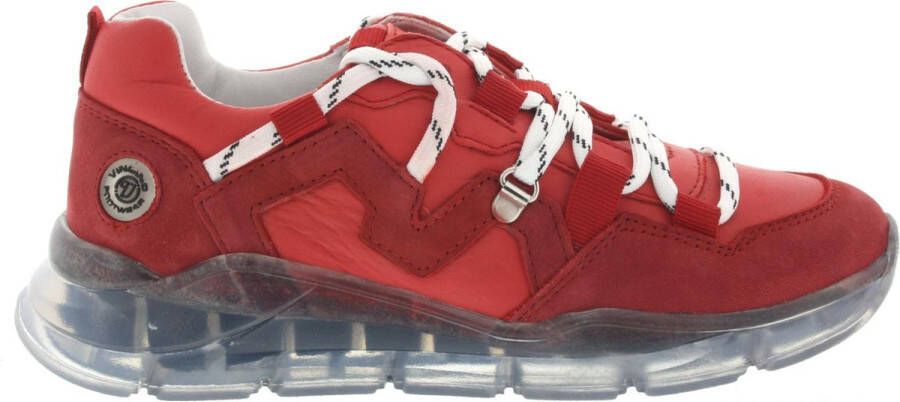 Vingino Veterschoenen & Klitteband Tiago Sneaker Rood