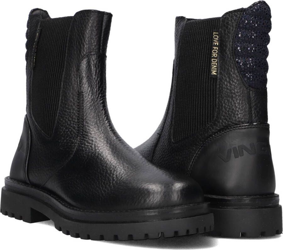 Vingino Kathy 1 Boots Meisjes Zwart