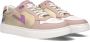 VINGINO Lilly Low leren sneakers beige lila Paars Meisjes Leer Meerkleurig 35 - Thumbnail 2