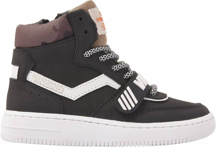 Vingino Rens Mid Velcro VB44 1031 04 Donkergrijs