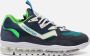 VINGINO R.SP.CT sneakers blauw turquoise Imitatieleer Meerkleurig 34 - Thumbnail 2