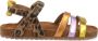VINGINO leren sandalen bruin multi Leer Meerkleurig 26 - Thumbnail 3