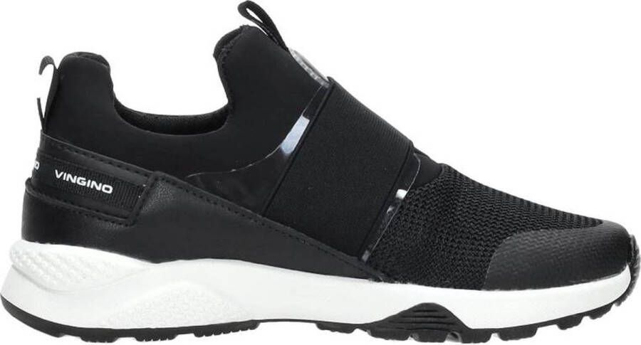 VINGINO Scott chunky sneakers zwart Jongens Textiel Logo 32 - Foto 3