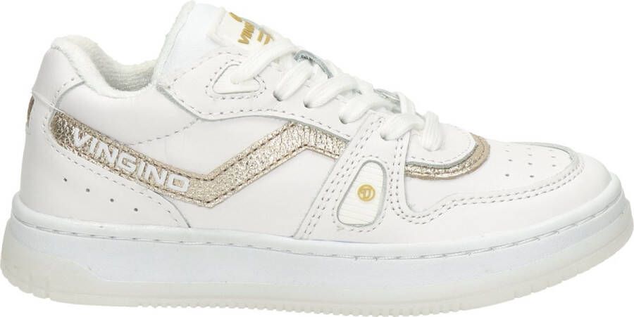 Vingino Senne Low Lage sneakers Leren Sneaker Wit - Foto 2