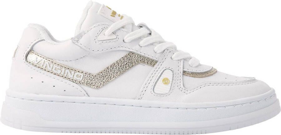 Vingino Senne Low Lage sneakers Leren Sneaker Wit - Foto 3
