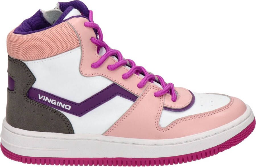Vingino Senne mid Sneaker Meisjes Soft pink
