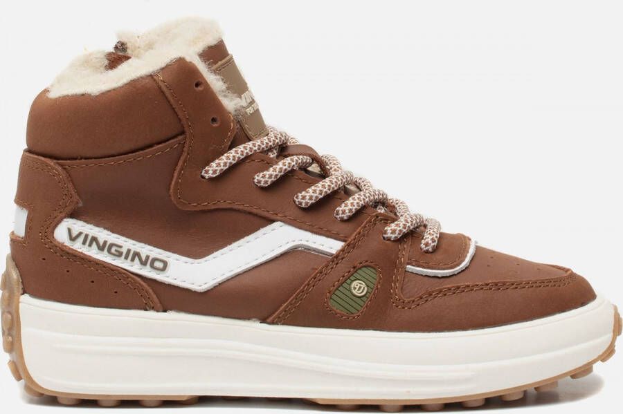 Vingino Max Mid Veterboot Bruin Cognac